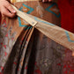 Women's Cotton Silk Floral Printed Ready to Wear Saree