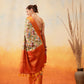 Digital Printed Art Silk Ready to Wear Saree