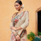 Printed Chanderi Ready To Wear Saree
