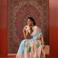 Digital Printed Chanderi Ready to Wear Saree