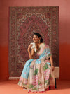 Digital Printed Chanderi Ready to Wear Saree