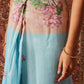 Digital Printed Chanderi Ready to Wear Saree