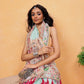 Printed Chanderi Ready To Wear Saree