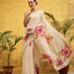 Women's Digital Printed Chanderi Ready to Wear Saree