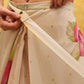 Women's Digital Printed Chanderi Ready to Wear Saree