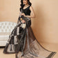 Chess Inspired Digital Printed Cotton Tissue Ready to Wear Saree