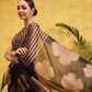 Women's Digital Printed Chanderi Ready to Wear Saree