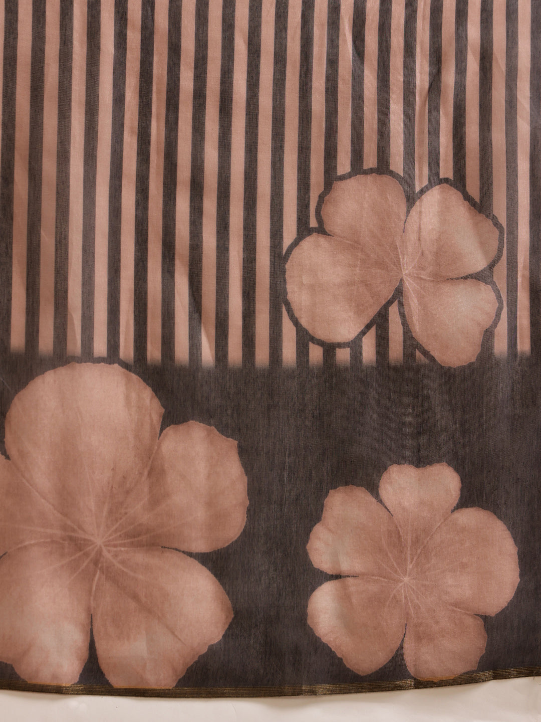 Women's Digital Printed Chanderi Ready to Wear Saree