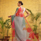 Women's Digital Printed Chanderi Ready to Wear Saree