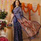 Bandhani Printed Chanderi Ready to wear Saree
