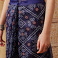 Bandhani Printed Chanderi Ready to wear Saree