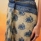 Kalamkari Printed Indigo Ready to Wear Saree