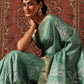 Floral Printed Kotha Silk Ready to Wear Saree With Zari Border