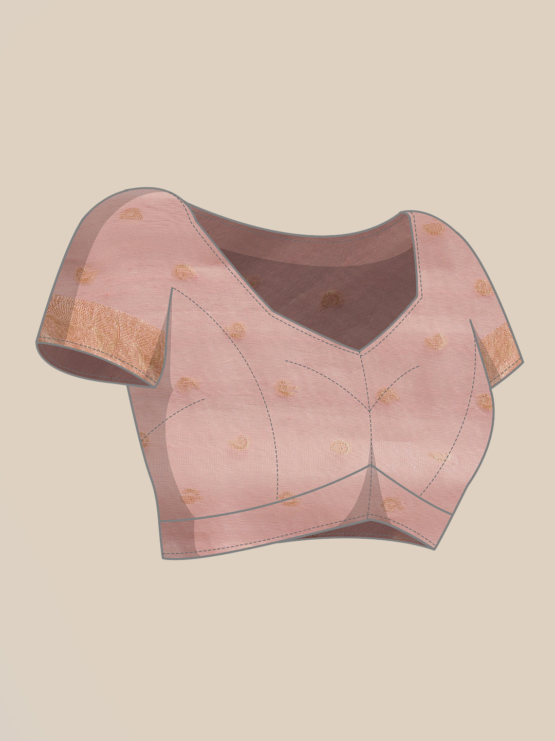 Dhakai Cotton Jamdani Ready to Wear Saree