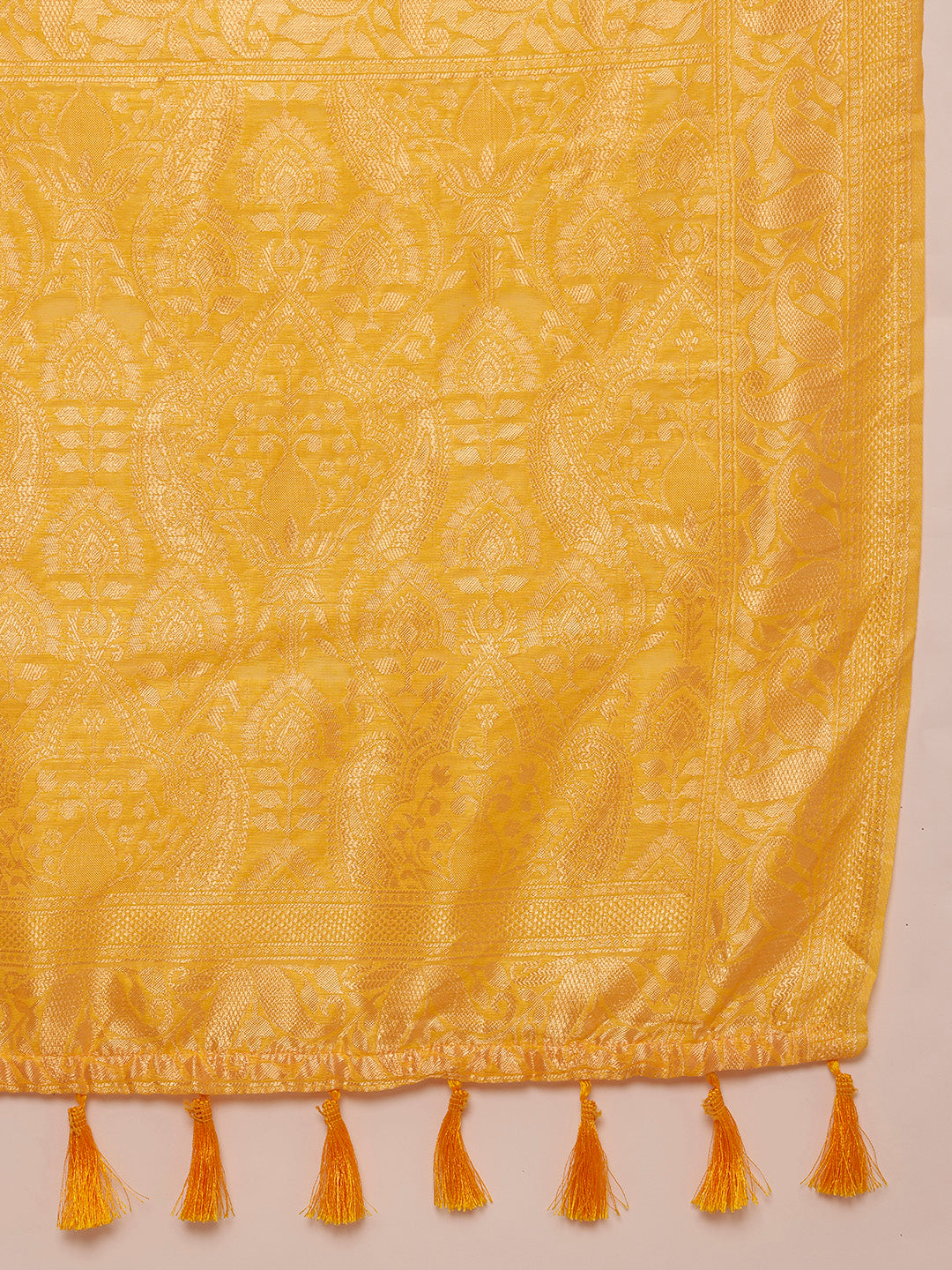 Cotton Jamdani Floral Work Ready to Wear Saree