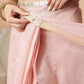 Light Peach Color Jamdani Ready to Wear Saree With Zari Border & Tassels