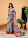 Printed Kalamkari Ready To Wear Saree