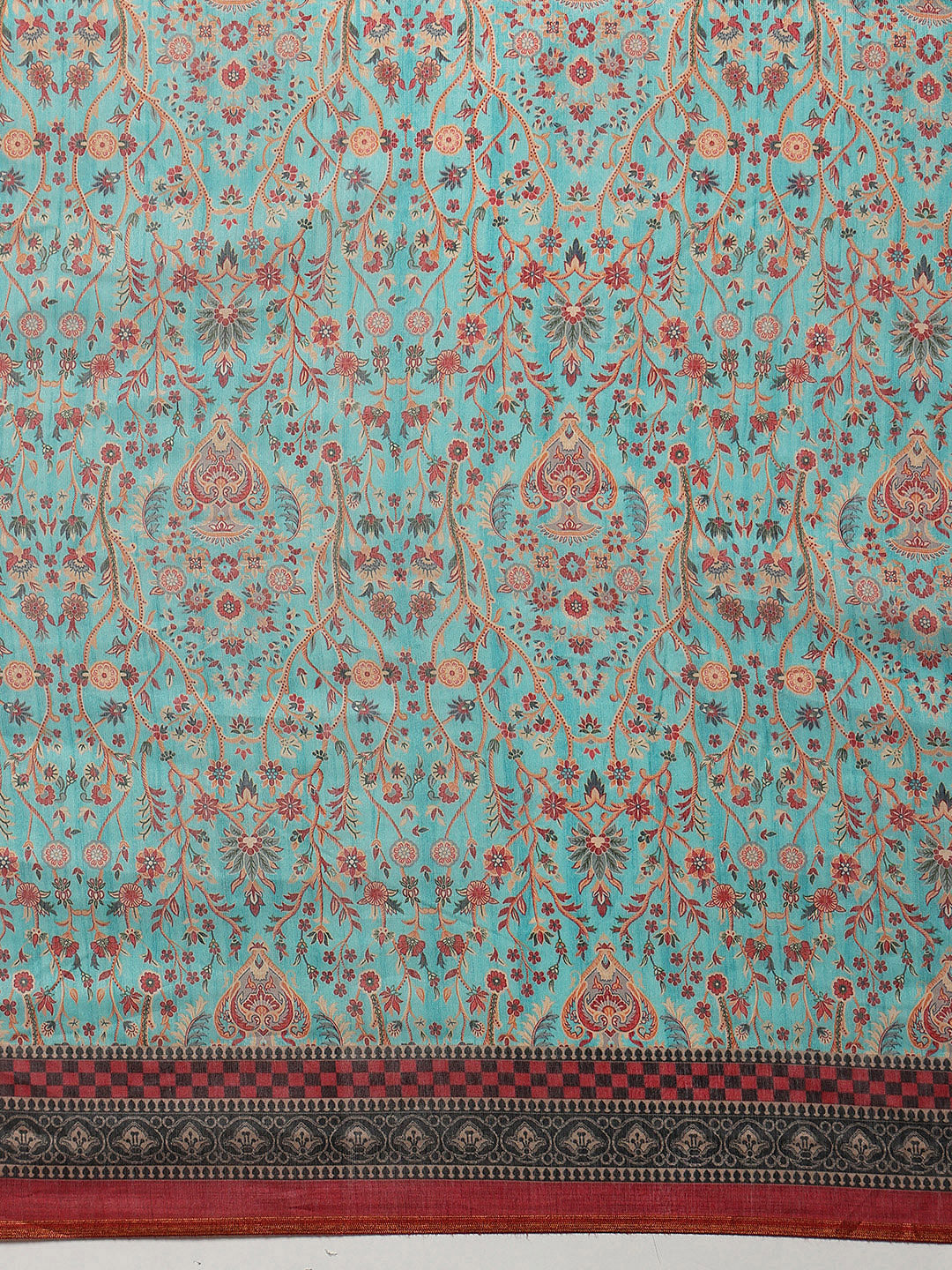 Printed Kalamkari Ready To Wear Saree