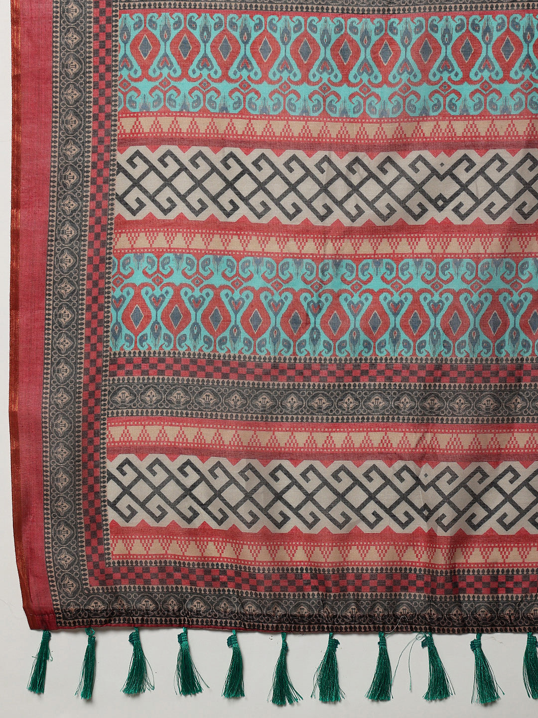 Printed Kalamkari Ready To Wear Saree