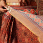Digital Printed Chanderi Ready to Wear Saree