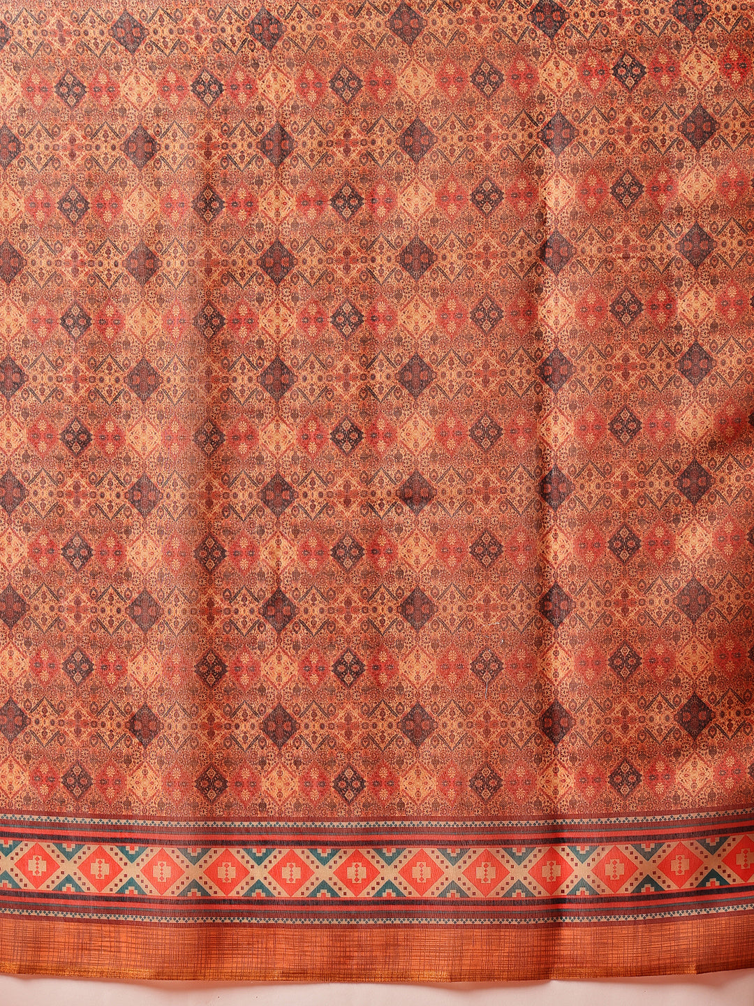 Digital Printed Chanderi Ready to Wear Saree