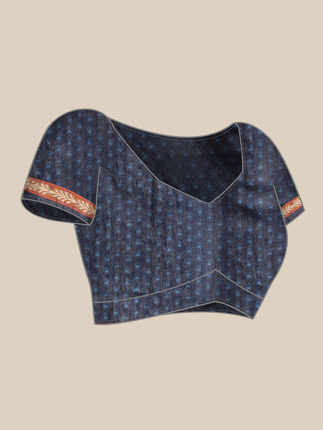 Digital Printed Chanderi Ready to Wear Saree