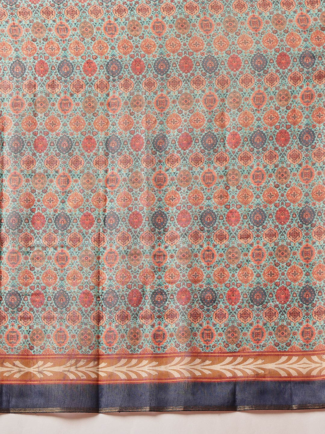 Digital Printed Chanderi Ready to Wear Saree