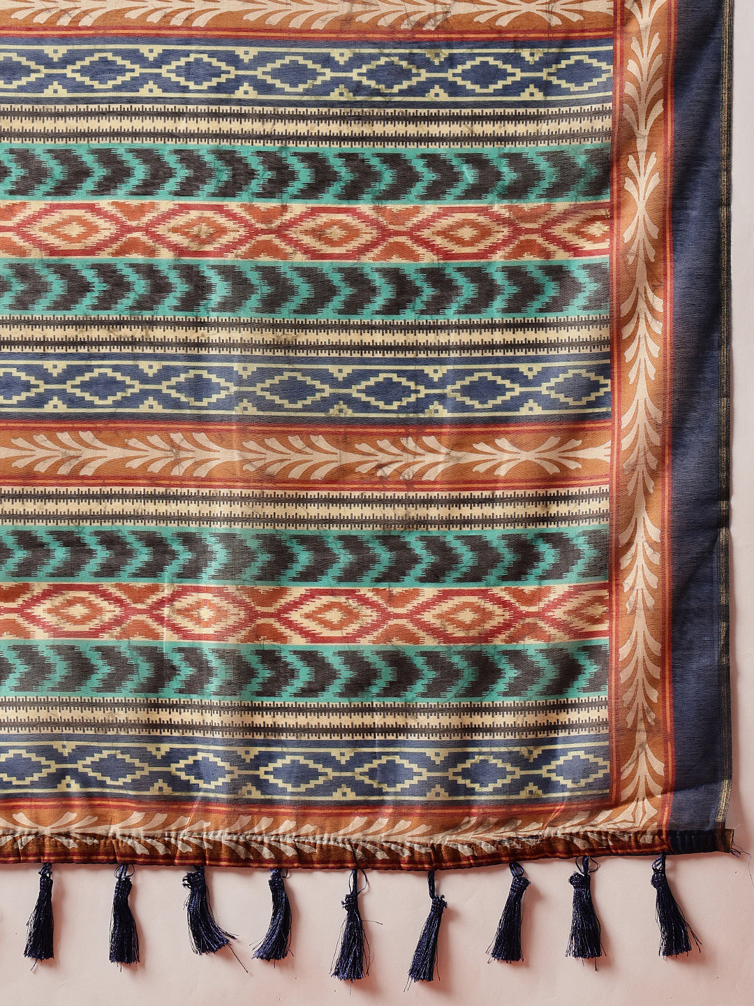 Digital Printed Chanderi Ready to Wear Saree