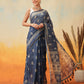 Floral Printed Chanderi Ready to Wear Saree