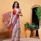 Printed Kalamkari Ready To Wear Saree