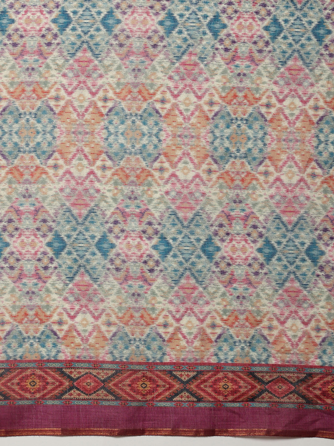 Printed Kalamkari Ready To Wear Saree