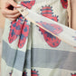 Digital Printed Chanderi Cotton Ready to Wear Saree