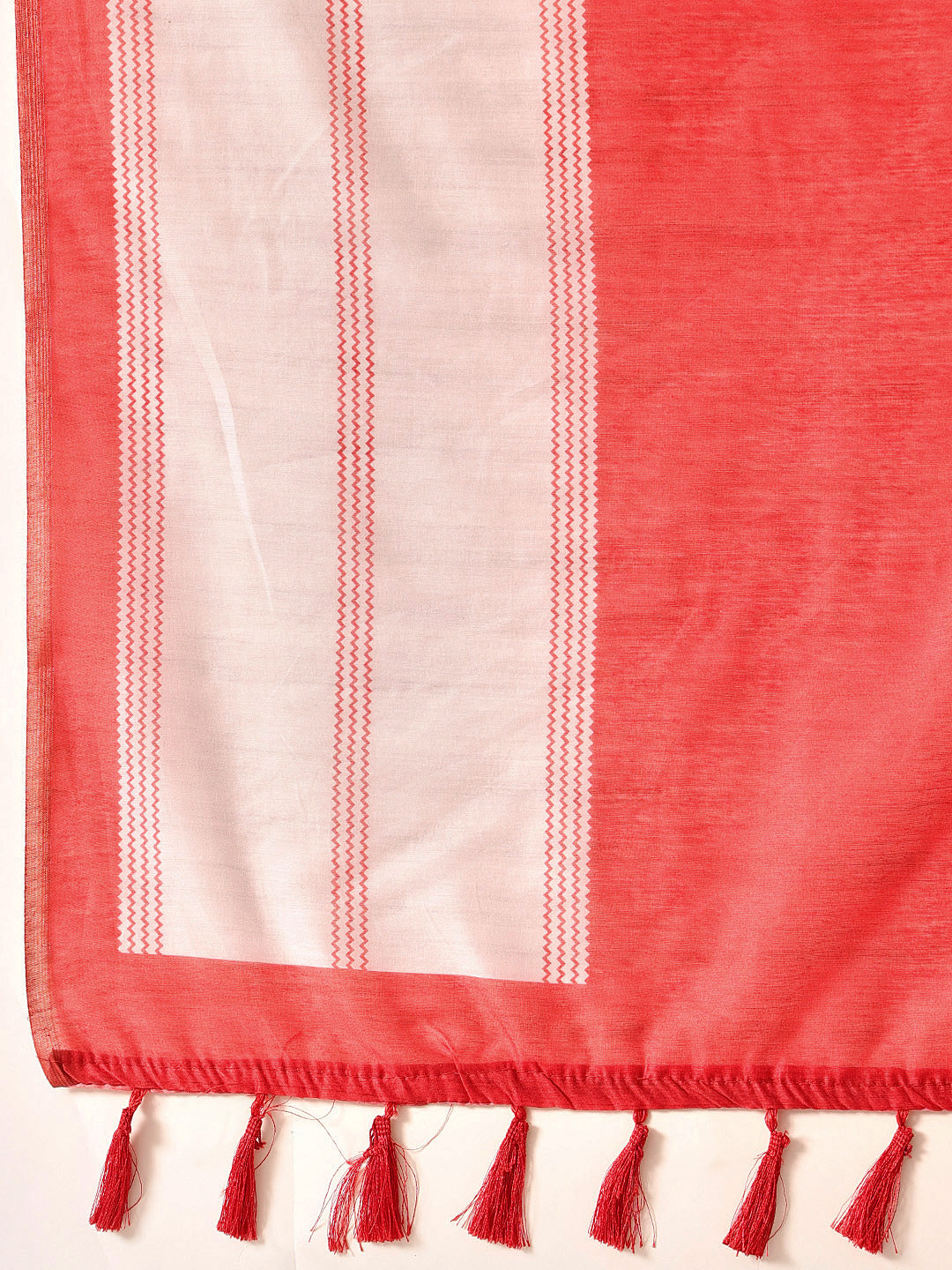 Cotton Blend Digital Print Ready to Wear Saree