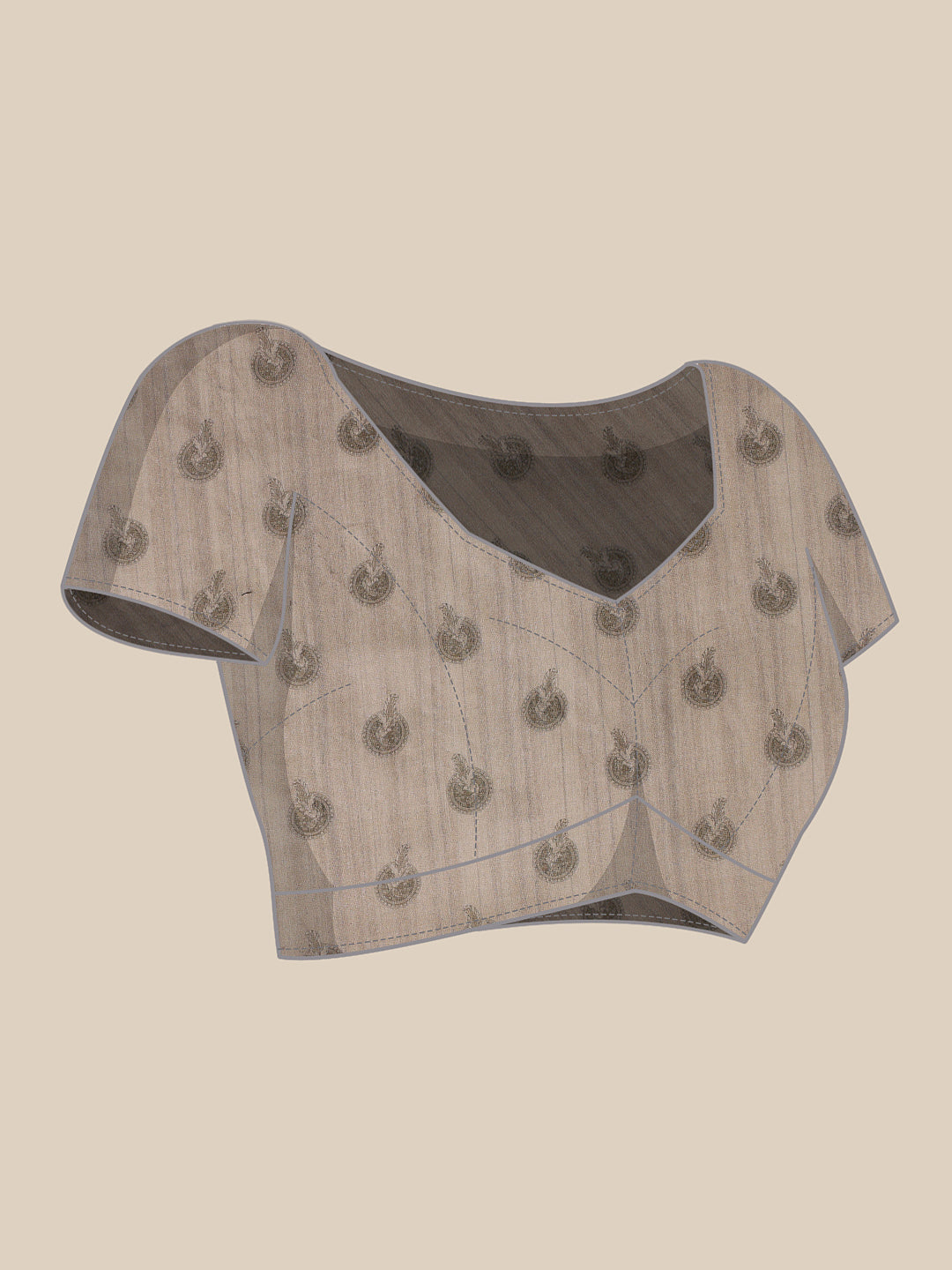 Printed Kalamkari Ready To Wear Saree