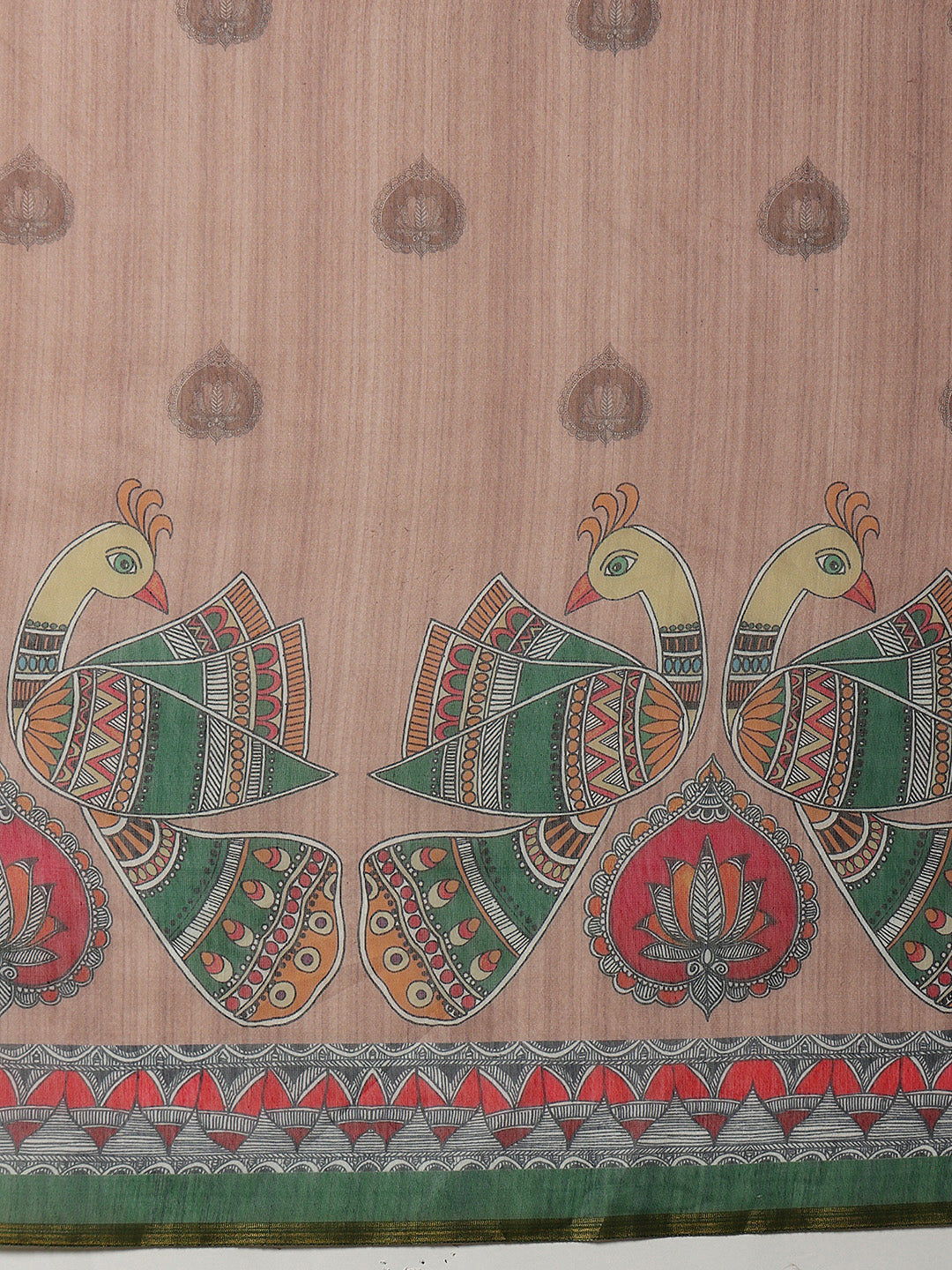 Madhubani Printed Ready To Wear Saree