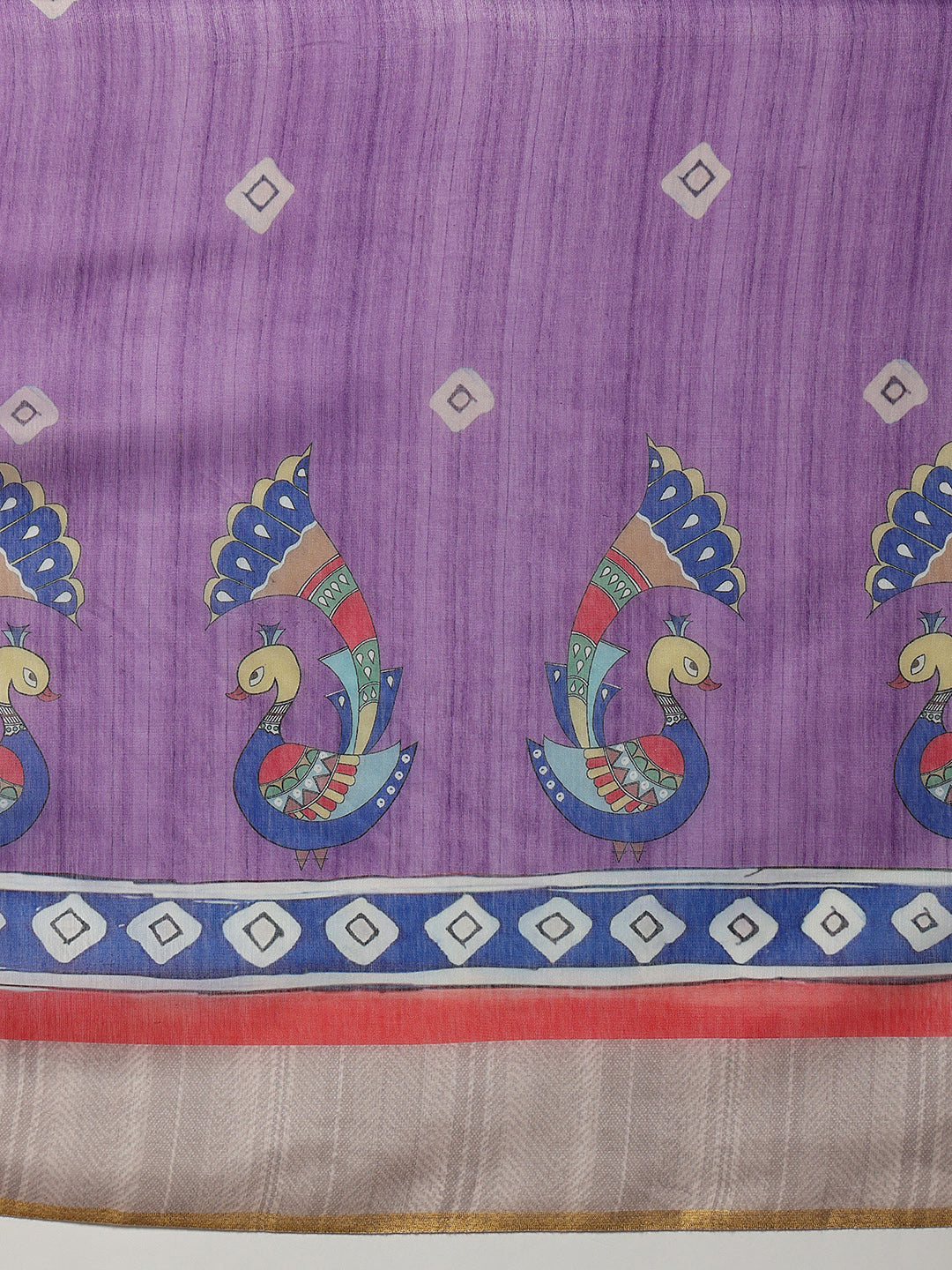 Madhubani Printed Ready To Wear Saree