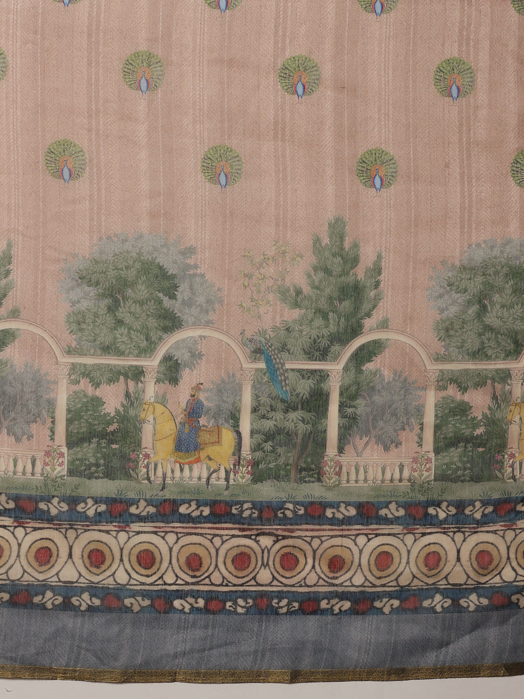 Madhubani Printed Ready To Wear Saree