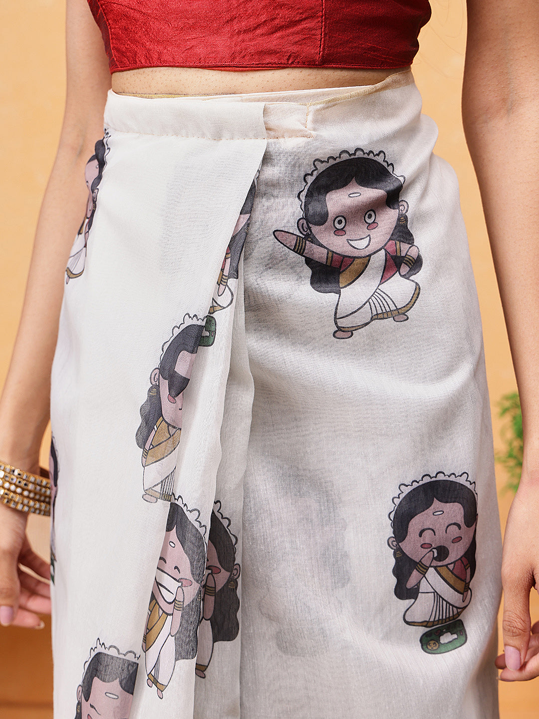 Bollywood Inspired Printed Ready To Wear Saree