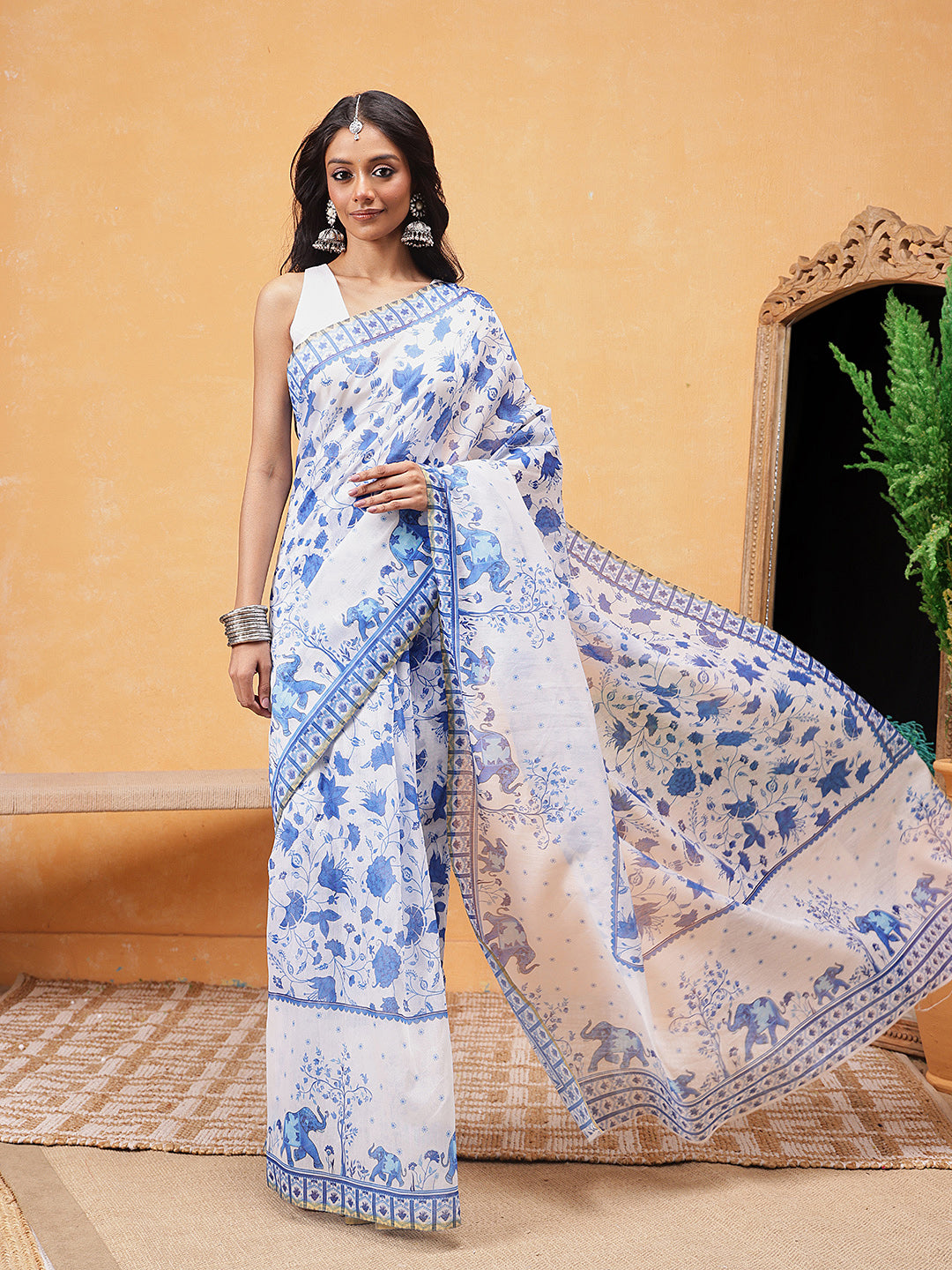 Bollywood Inspired Printed Ready To Wear Saree