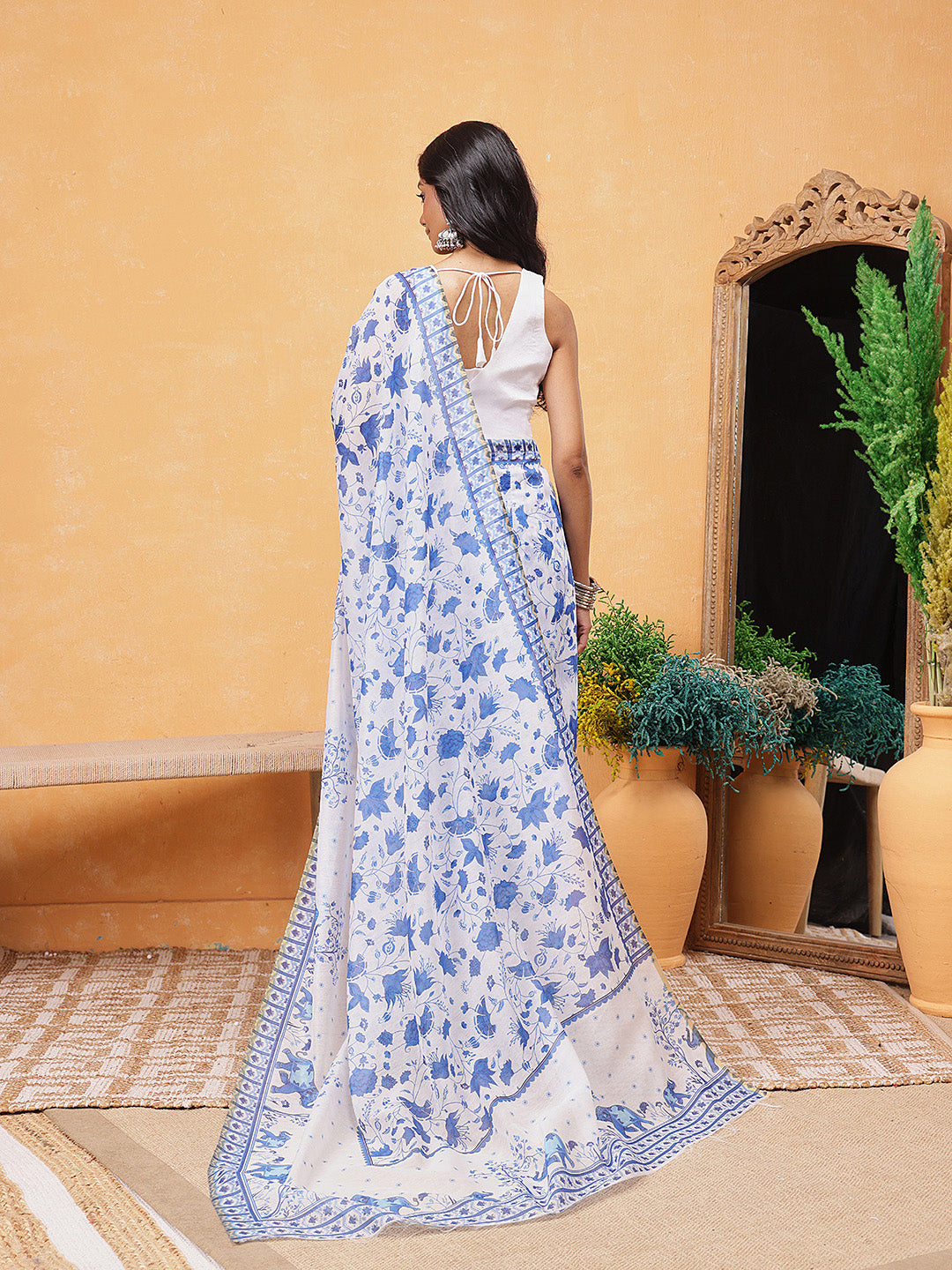 Bollywood Inspired Printed Ready To Wear Saree