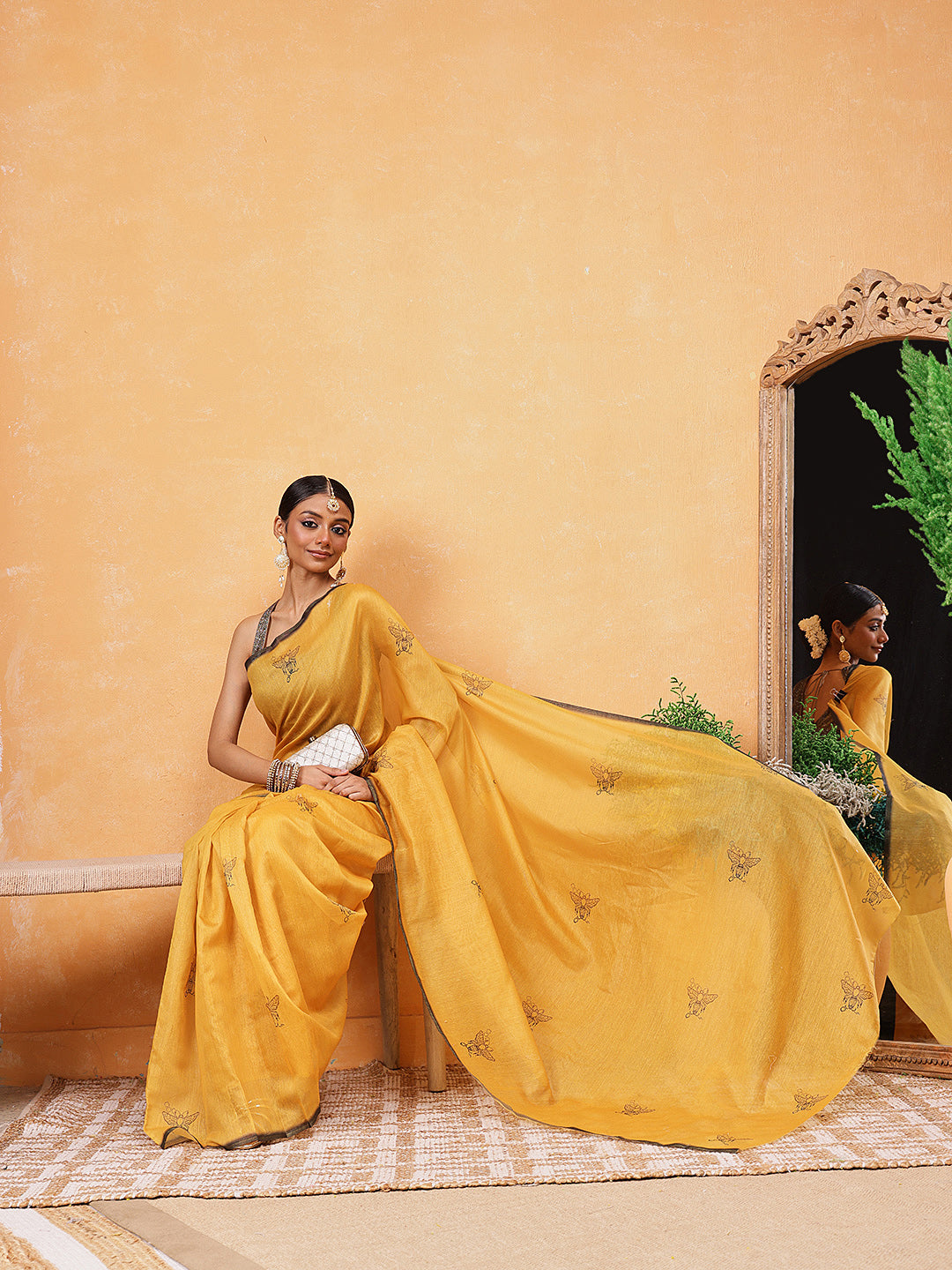 Bollywood Inspired Printed Ready To Wear Saree