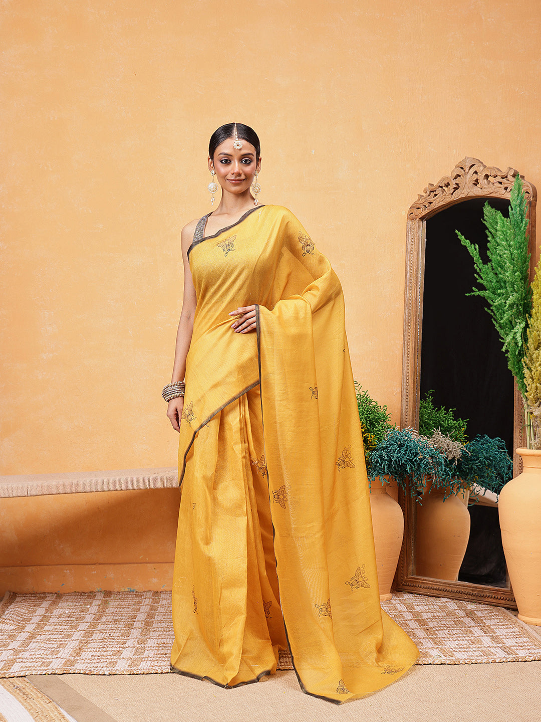 Bollywood Inspired Printed Ready To Wear Saree