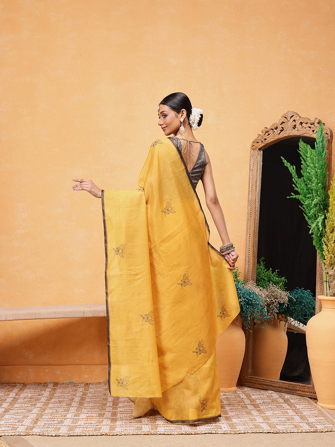 Bollywood Inspired Printed Ready To Wear Saree