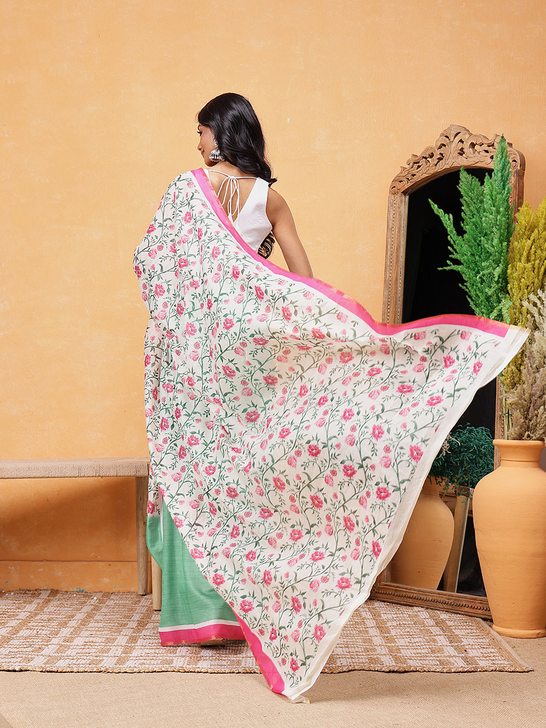 Bollywood Inspired Printed Ready To Wear Saree