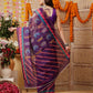 Chanderi Cotton Blend Digital Printed Ready to Wear Saree With Pocket