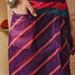 Chanderi Cotton Blend Digital Printed Ready to Wear Saree With Pocket