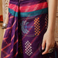 Chanderi Cotton Blend Digital Printed Ready to Wear Saree With Pocket
