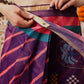 Chanderi Cotton Blend Digital Printed Ready to Wear Saree With Pocket