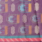 Chanderi Cotton Blend Digital Printed Ready to Wear Saree With Pocket