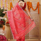 Chanderi Cotton Blend Digital Printed Ready to Wear Saree With Pocket